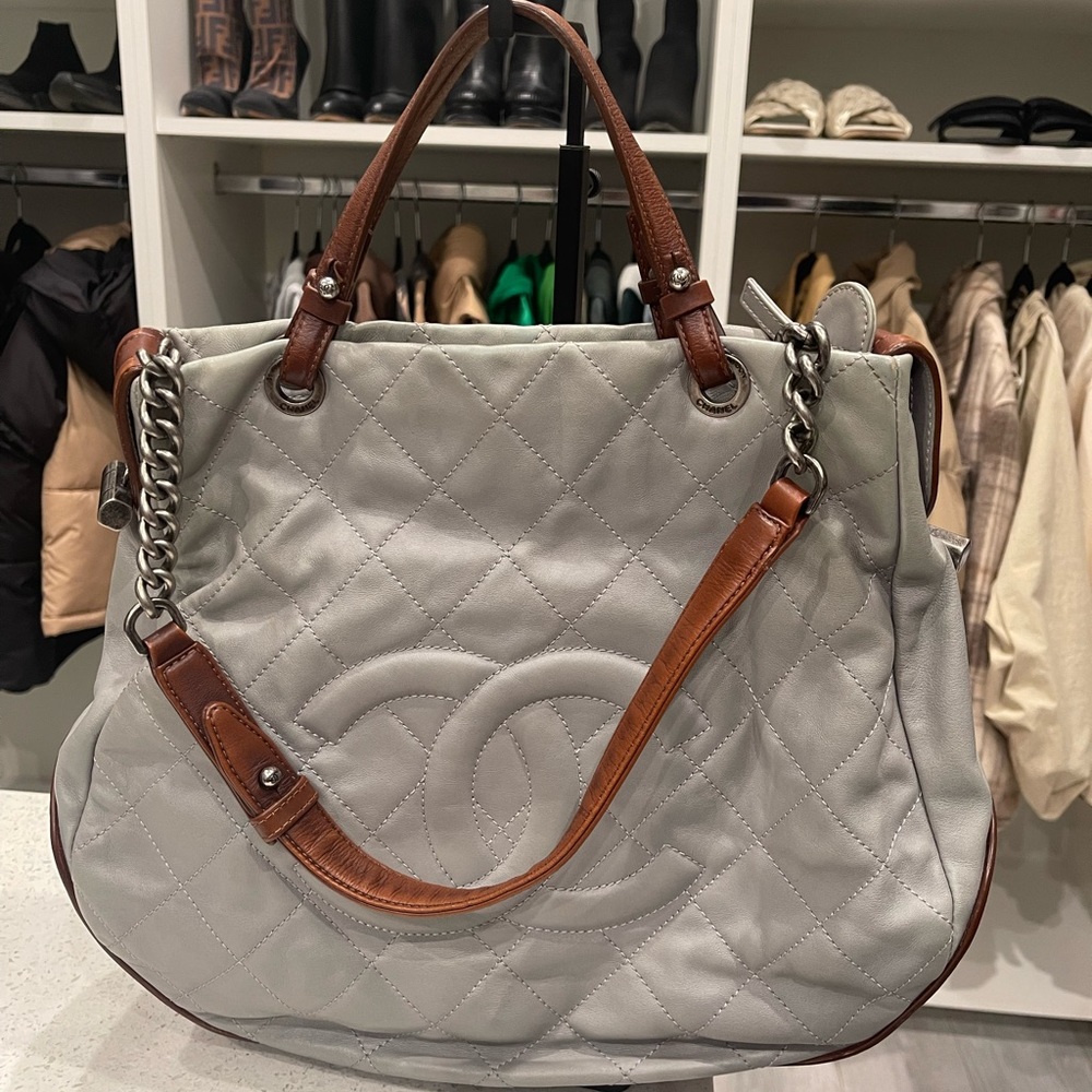 Chanel Vintage Quilted Hobo Bag